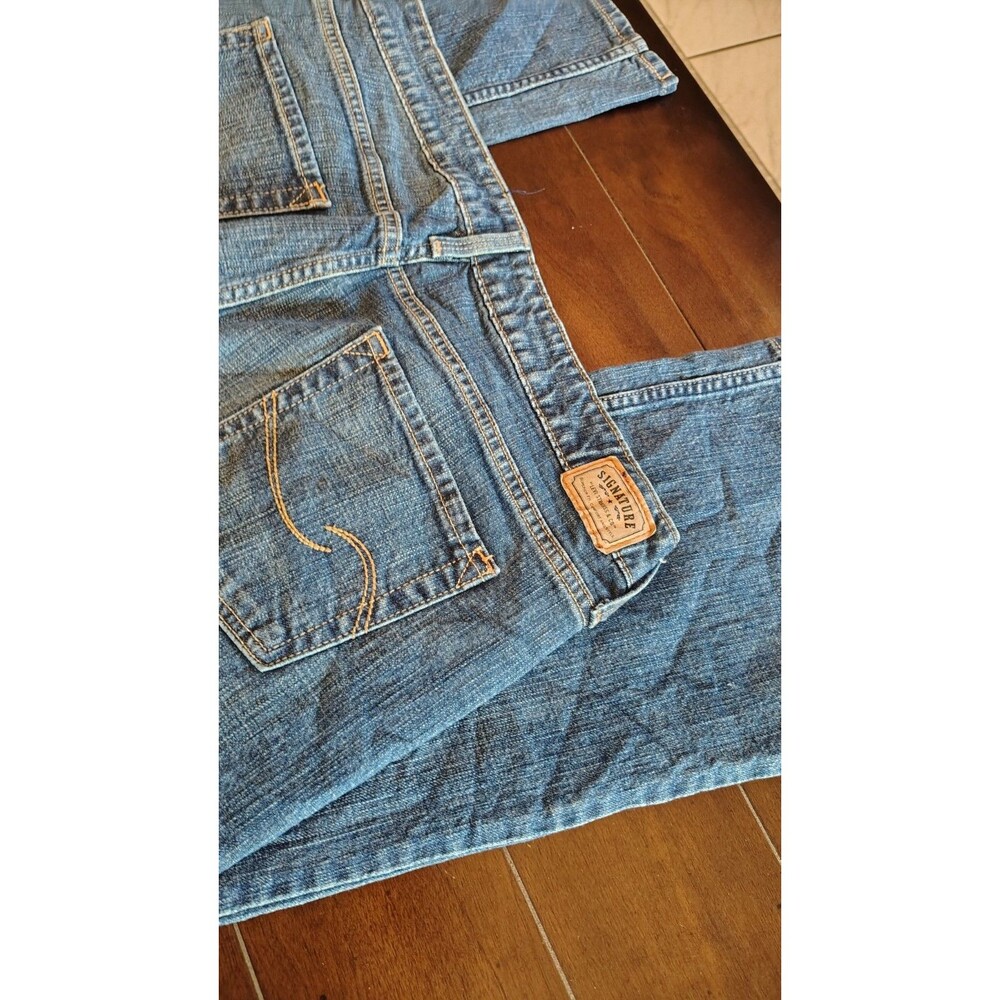 Levi Strauss Signature ,Misses Jeans/ Blue Inseam 27 - Picture 5 of 5